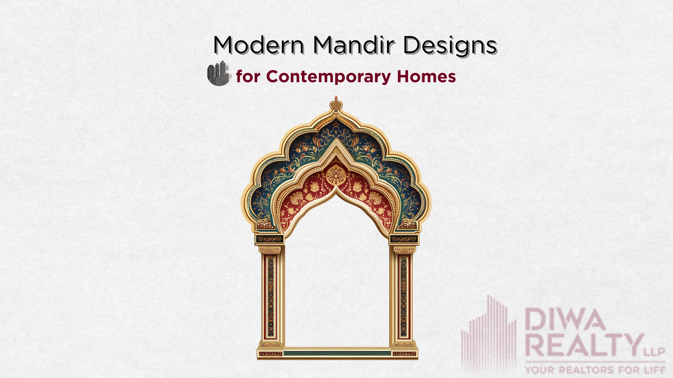 Modern Mandir Designs for Contemporary Homes